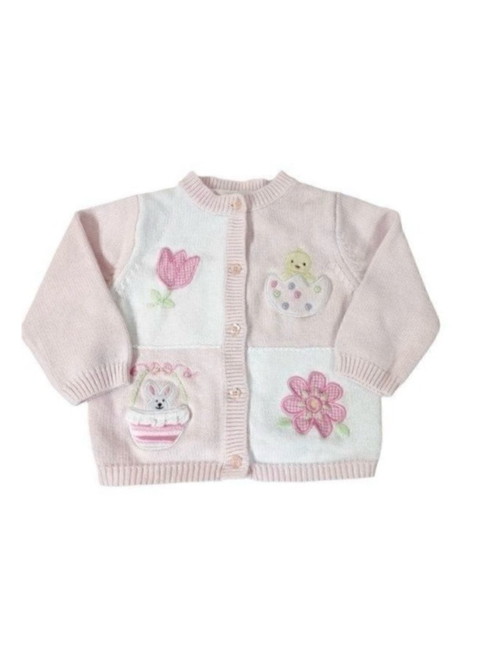 EMMA’S GARDEN spring cardigan size 18M button down sweater